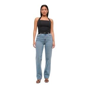 Abercrombie & Fitch The 90’s Straight Ultra High Rise Curve Love Jeans